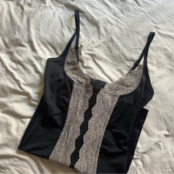 Secret By Victoria's Secret So Curvaceous Push Up Shaping Lace Dress Size Large - Picture 8 of 12